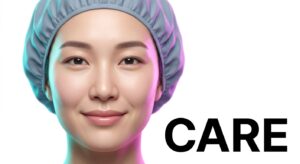 수술 후 회복과 케어를 상징하는 평온한 이미지