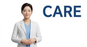 산부인과 검진 후 평온한 일상을 회복한 여성의 모습